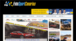 Desktop Screenshot of fotosportcanarias.com